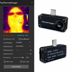 Outil fiable de surveillance de la température pour smartphone Outil de mesure de la température