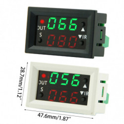 Dc12v Adjustable Temperature Control Relay Switch Module Ntc Waterproof Probe