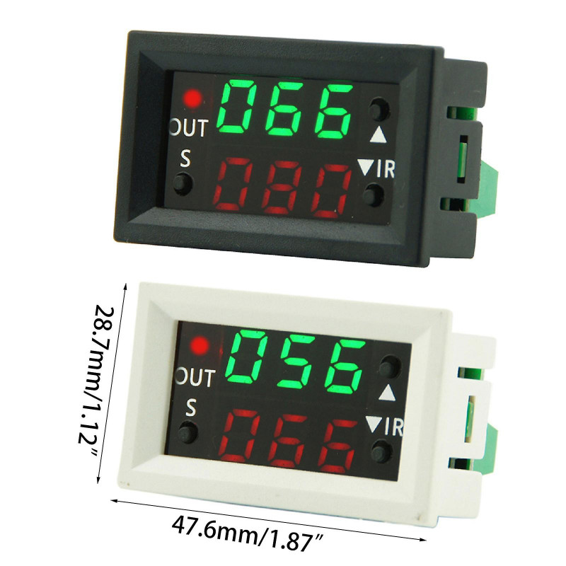 Dc12v Adjustable Temperature Control Relay Switch Module Ntc Waterproof Probe