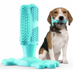 Dog Toothbrush Made Of Natural Rubber, Chew Toy For Teeth Cleaning, Dental Care, Puppy Training