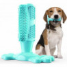 Dog Toothbrush Made Of Natural Rubber, Chew Toy For Teeth Cleaning, Dental Care, Puppy Training