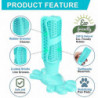 Dog Toothbrush Made Of Natural Rubber, Chew Toy For Teeth Cleaning, Dental Care, Puppy Training