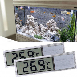 Aquarium Thermometer, 2 High Sensitivity Digital Aquarium Thermometers, Two Side Stickers, Accuracy Up To 0.1 [...]