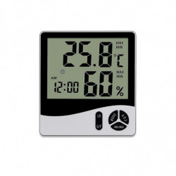 Lcd Screen Display Thermometer And Hygrometer Indoor Thermometer Electronic Household Thermometer W