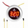 2024 52mm Water Temperature Gauge Car Digital Meter Led Display 9-36v With Temperature Sensor Alarm Function 2024 52mm Water Temperature Gauge Car Digital Meter Led Display 9-36v With Temperature Sensor Alarm Function