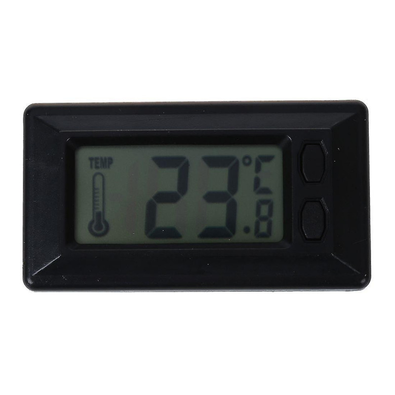 Écran LCD Thermomètre de température intérieure de voiture numérique Écran LCD Thermomètre de température intérieure de voiture numérique