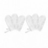 6Pcs Baby Gauze Finger Toothbrushes Oral Hygiene Gauze Baby Teeth Cleaning Tool White 6Pcs Baby Gauze Finger Toothbrushes Oral Hygiene Gauze Baby Teeth Cleaning Tool White