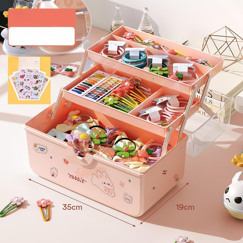 First Aid Case Box 3 Layer Emergency Kits Container for Closet Dorm Bathroom Pink First Aid Case Box 3 Layer Emergency Kits Container for Closet Dorm Bathroom Pink