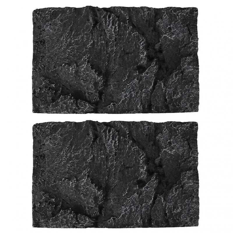 2pcs PU Background Board Decorative Backdrop for Reptile Tank Fish Tank Terrarium 2pcs PU Background Board Decorative Backdrop for Reptile Tank Fish Tank Terrarium