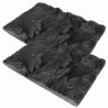 2pcs PU Background Board Decorative Backdrop for Reptile Tank Fish Tank Terrarium 2pcs PU Background Board Decorative Backdrop for Reptile Tank Fish Tank Terrarium