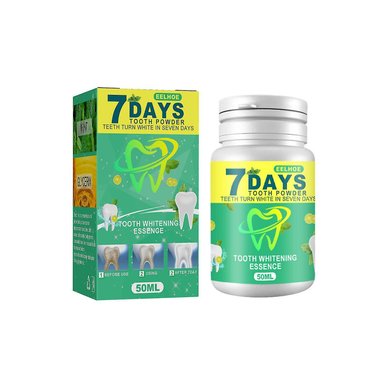 Eelhoe Dents Blanchiment Poudre Propre Dents Soins BucColes Pour Respirer Nettoyer Les Taches Dentaires Fraîches [...]