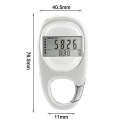 Clip numérique simple à distance de marche sur le compteur de pas du podomètre