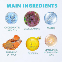 Gouttes de glucosamine pour animaux de compagnie, supplément de santé pour le soutien des hanches et des [...]