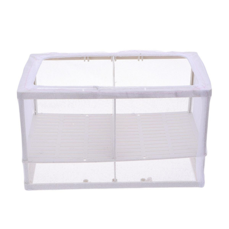Fish Breeder Net Fry Hatchery Incubator with Suction Cup for Aquarium(Random Color)