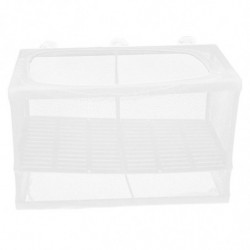 Fish Breeder Net Fry Hatchery Incubator with Suction Cup for Aquarium(Random Color)