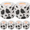 6 Rolls of Self Adhesive Bandage Wrap Pet Bandage Wrap Breathable Vet Wrap for First Aid Dog Protection