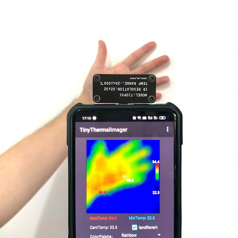 Outil fiable de surveillance de la température pour smartphone Outil de mesure de la température