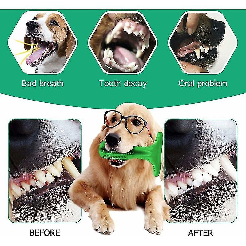 Dog Toothbrush For Cleaning Dog Teeth Pet Dental Care Toothbrush For Small Medium Breed Dogs Puppy