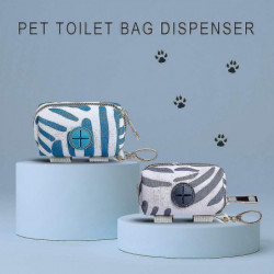 2 Pack Fashion Dog Poop Waste Bag Dispenser, Pet Dog Waste Bag Dispenser, Dog Poop Bag Holder