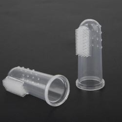 Soft Finger Toothbrush for Dogs 10 Pcs Oral Dental Cleaning Teeth Care Brush