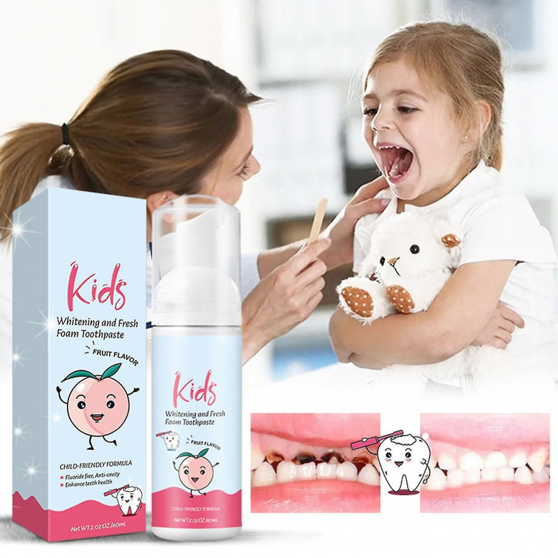Foam Toothpaste For Kids Foam Toothpaste For Toddlers Natural Formula Foam Toothpaste For Electric Toothbrush [...]