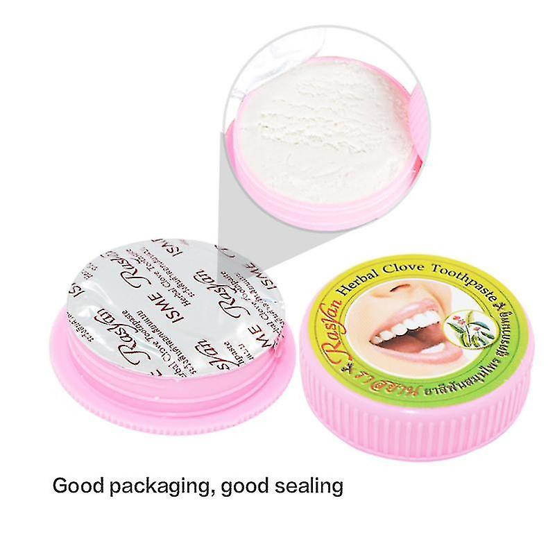 Natural Herbal Clove Thailand Toothpaste Tooth Whitening Powder Oral Hygiene Cleaning Toothbrush Plaque Tartar [...]