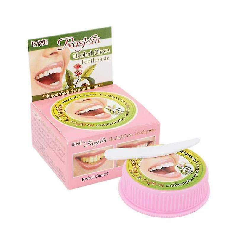 Natural Herbal Clove Thailand Toothpaste Tooth Whitening Powder Oral Hygiene Cleaning Toothbrush Plaque Tartar [...]
