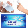 Lingette de blanchiment des dents professionnelle pour les enfants adultes, lingette jetable brosse orale au doigt [...]