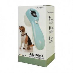 Thermomètre infrarouge animal précis 3-en-1 pour chiens Chats Chevaux Porcs Bovins Moutons Thermomètre numérique [...]