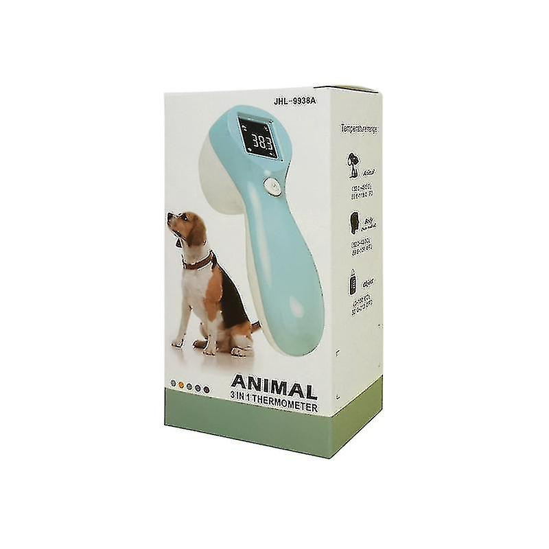 Thermomètre infrarouge animal précis 3-en-1 pour chiens Chats Chevaux Porcs Bovins Moutons Thermomètre numérique [...]