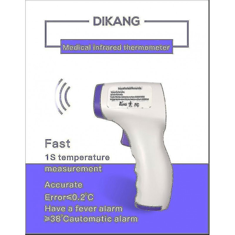 Thermomètre animal Pig Vache Mouton Chien Chat Animal Thermomètre électronique Portable Infravermelho Pistolet de [...]