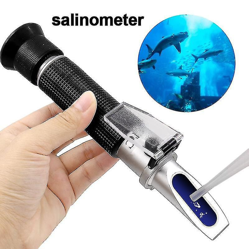 Salinity Refractometer Salt Water Tester For Sea Water Aquarium Tank Marine Industry