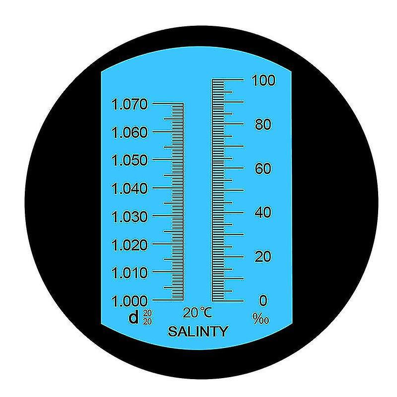 Salinity Refractometer Salt Water Tester For Sea Water Aquarium Tank Marine Industry