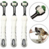 Yaju Dog Toothbrush For Pet Dental Care, Triple Head Toothbrush, Ergonomic Handle For Easy Oral(3pcs,white