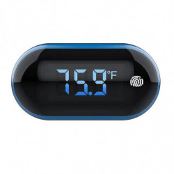 Led Fish Tank Thermometer, Digital Aquarium Thermometer With Touch Screen, Wireless Thermometer For Glass Containers