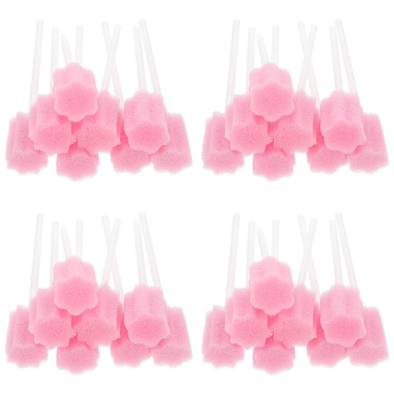 50pcs Disposable Oral Care Sponge Sticks Oral Care Products Oral Care Supplies
