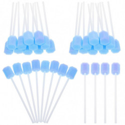 50pcs Disposable Oral Care Sponge Sticks Oral Care Products Oral Care Supplies