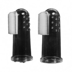 Super Soft Finger Teeth Cleaning Toothbrush Tool & Toy For Teddy Dog Cat