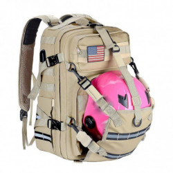 Waterproof motorcycle backpack reflective strip holder bag storage