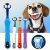 Dog Toothbrush Withthree Sided, Bad Breath Tartar Teeth Tool