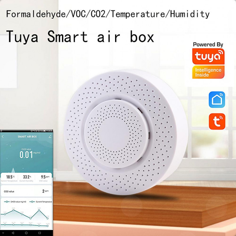 Smart WIFI Airs Monitors Easy Installation Airs Testing Equipment for RV Home House