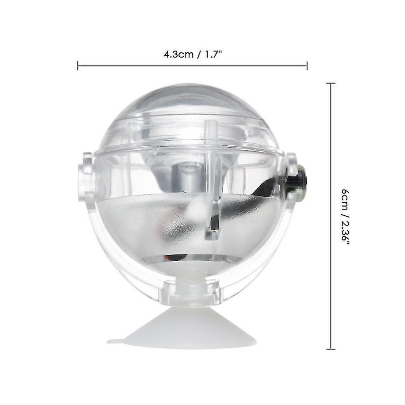 Black Friday Aquarium Waterproof Led Spotlight Submersible Light Convex Lens Design With Suction Cup Fish Tank