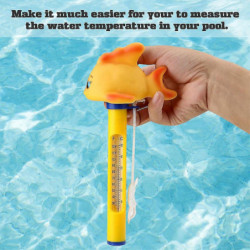 Floating Pool Thermometer Swimming Pool Thermometer With String Floating Thermometer For Swimming Pool Bath Water [...]