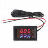 Digital Display Voltmeter Temperature Meter Voltage Meter Used For Car Auto