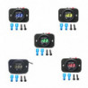 Car Led Display Digital Voltmeter Waterproof Easy Installation Compact-size