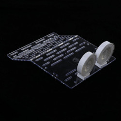 Aquarium Tank Reptile Turtle Basking Island Platform With Suction Cup L