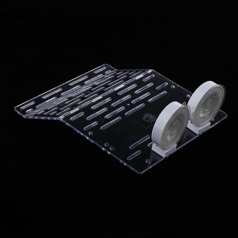 Aquarium Tank Reptile Turtle Basking Island Platform With Suction Cup L