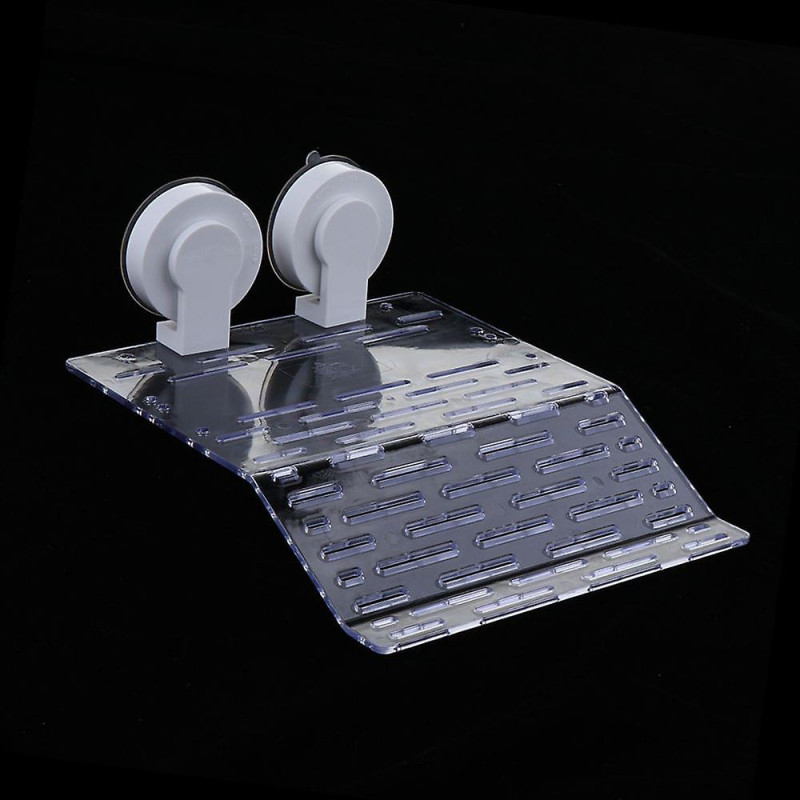 Aquarium Tank Reptile Turtle Basking Island Platform With Suction Cup L