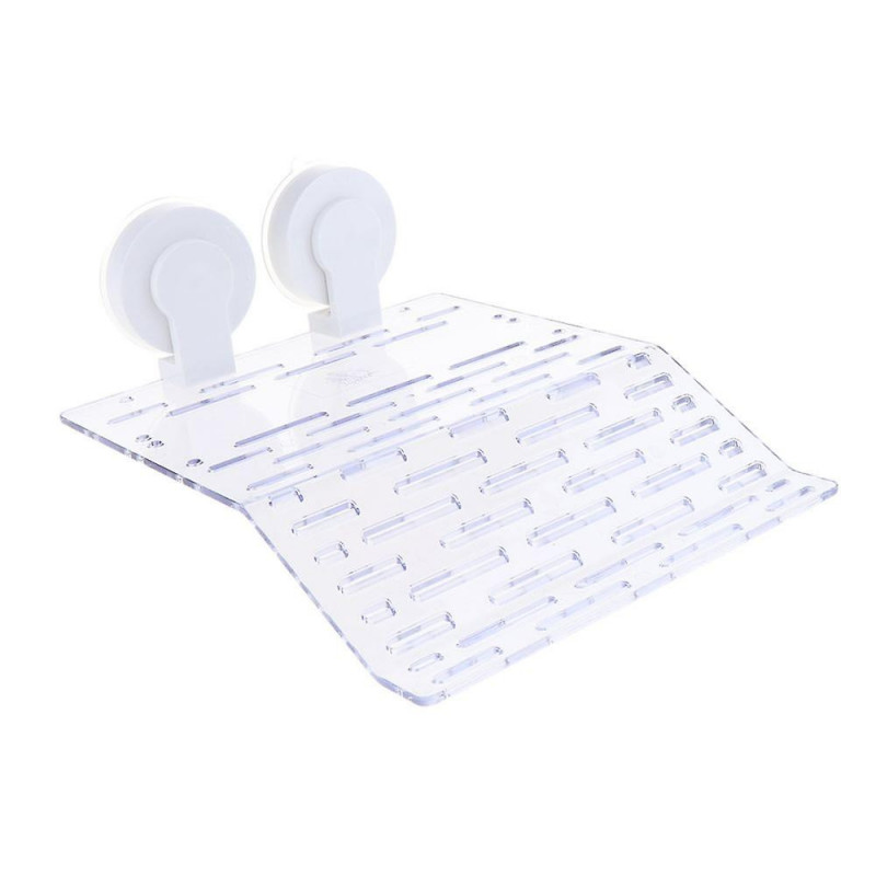 Aquarium Tank Reptile Turtle Basking Island Platform With Suction Cup L