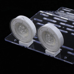 Aquarium Tank Reptile Turtle Basking Island Platform With Suction Cup L